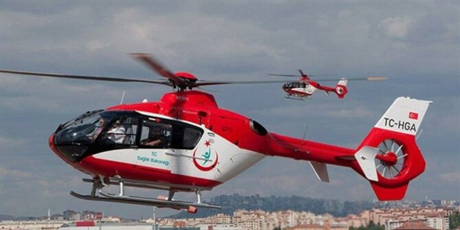 5 ilde hava ambulans hizmetine son veriliyor