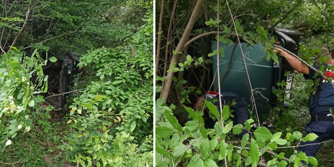 Dünden beri aranan iş adamı, kaza yapmış halde yaralı olarak bulundu