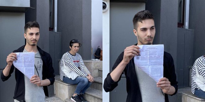 Sınava girmekten vazgeçen öğrenci: Zaten öylesine gelmiştim. Ben iş kuracağım