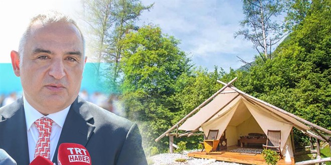 Bakan Ersoy açıkladı: Turizmde lüks çadır tatili başlıyor