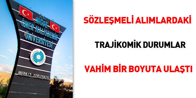 Sözleşmeli alımlardaki trajikomik durumlar vahim bir boyuta ulaştı