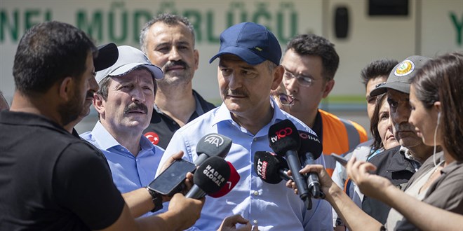 Soylu, orman yakanlara ağır ceza istedi, 'idam cezası'ndan bahsetti