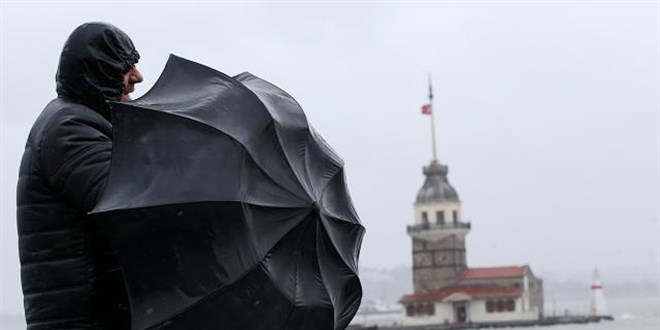 AKOM saat verdi: Kuvvetli rüzgar ve yağış geçişleri bekleniyor