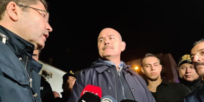 Bakan Soylu: Taşkını en az zararla atlatmak için çalışıyoruz