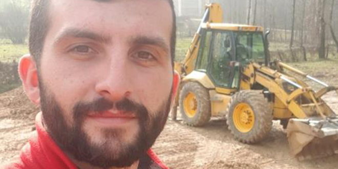 Sel sularına kapılan iş makinesi operatörü aranıyor