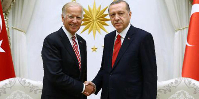 Erdoan'n Biden'la telefon grmesinde iki lke ilikileri ele alnd