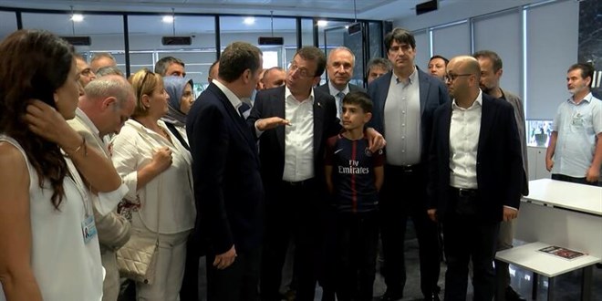 İmamoğlu ile Zeytinburnu Belediye Başkanı arasında tartışma