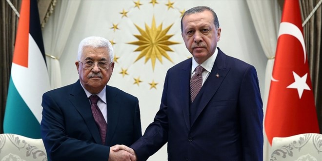 Erdoğan, Filistin Devlet Başkanı Abbas ile telefonda görüştü