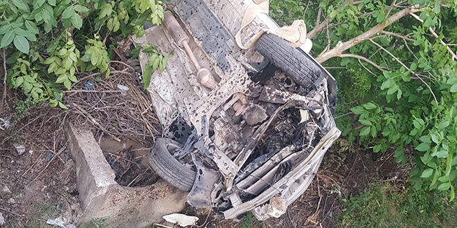 Otomobilin devrildiği kazada 1 bebek öldü, 6 kişi yaralandı