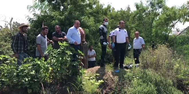 Adana'da tarmsal sulama borusuna skm erkek cesedinin kimlii belirlendi