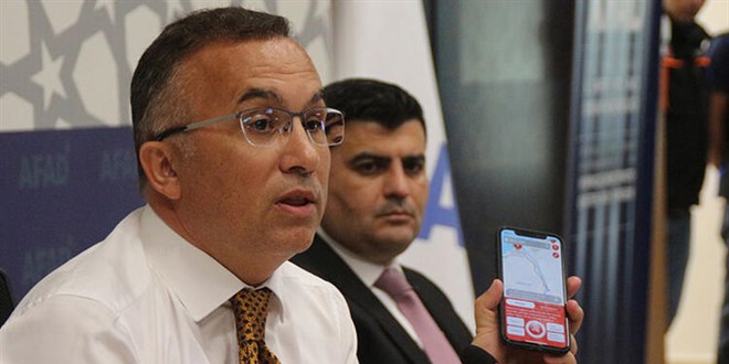 Sel ve heyelan kentinde 'AFAD Acil Mobil'i sadece 900 kişi indirmiş