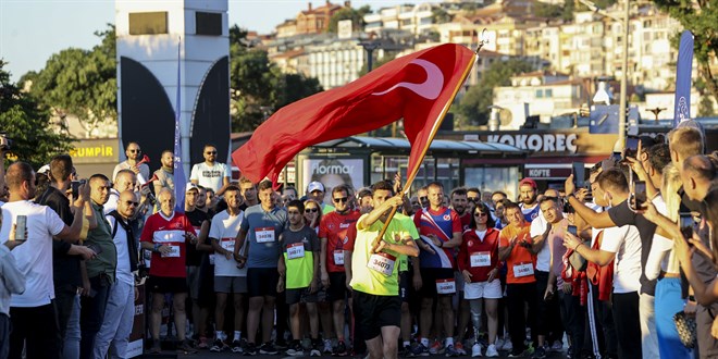 15 Temmuz Şehitleri Sancak Koşusu gerçekleştirildi