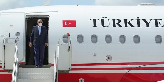 Cumhurbaşkanı Erdoğan yurda döndü