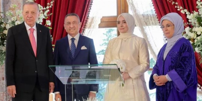Cumhurbaşkanı Yardımcısı Fuat Oktay ve Hümeyra Şahin evlendi