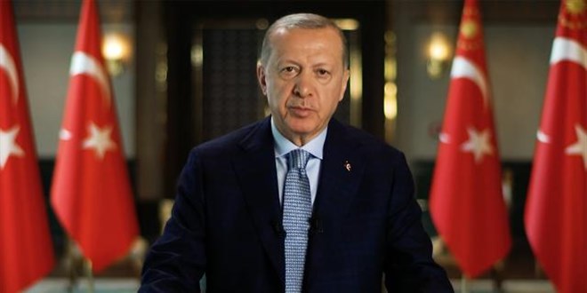 Erdoğan'dan Lozan Antlaşması'nın yıl dönümü mesajı