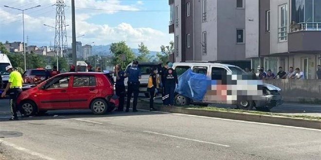 Ordu'da trafik kazası: 2 ölü, 4 yaralı