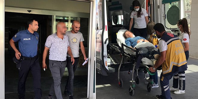 Birlikte boşanma dilekçesi verdiği eşi Yıldız'ı bıçakla yaraladı
