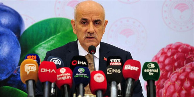 Bakan Kirişci: Tarımsal destek ödemeleri hesaplara aktarılacak