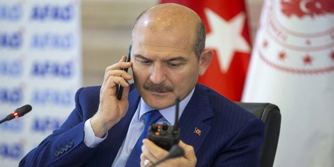 İçişleri Bakanı Soylu'dan Denizli Emniyet Müdürü Yıldız'a geçmiş olsun telefonu
