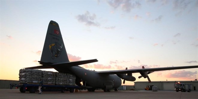 MSB: Hava Kuvvetlerimize ait bir nakliye uçağı İran'a hareket etti