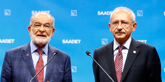Kılıçdaroğlu, Temel Karamollaoğlu ile görüştü