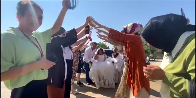 Gaziantepli down sendromlu kızın düğün hayali gerçek oldu