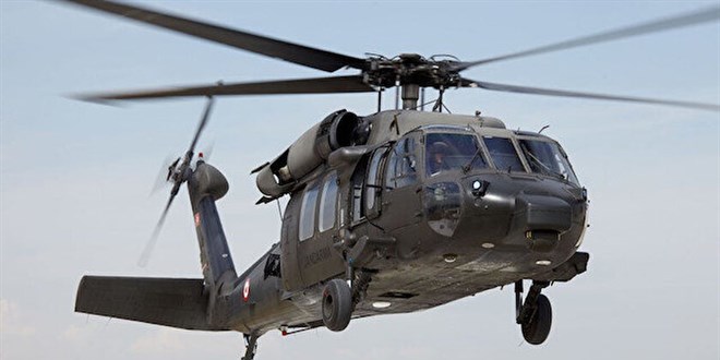 Pençe-Kilit Harekat bölgesinde Skorsky tipi helikopter sert iniş yaptı