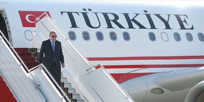 Cumhurbakan Erdoan, Balkan turunu tamamlayarak yurda dnd