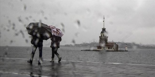İstanbul'da sağanak etkili olacak