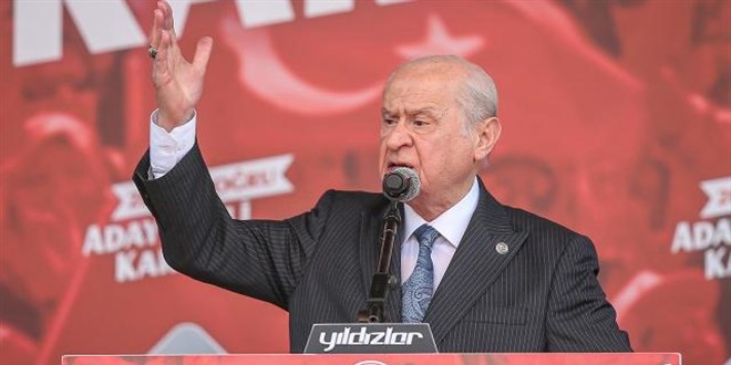 Baheli: Zalimlere kar ayn siperdeyiz, dmana kar ayn izgideyiz