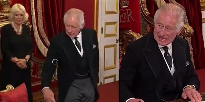 Kral 3. Charles'ın tavrı gündem oldu