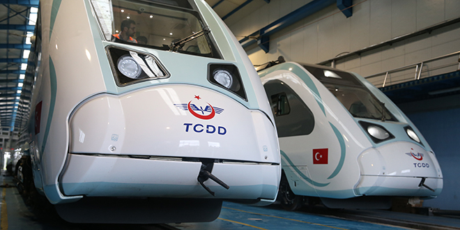 Milli Elektrikli Tren Seti raylara inmek için hazırlanıyor