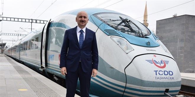 'Hızlı trende günlük 31 bin 651 yolcu ile tüm zamanların rekorunu kırdık'