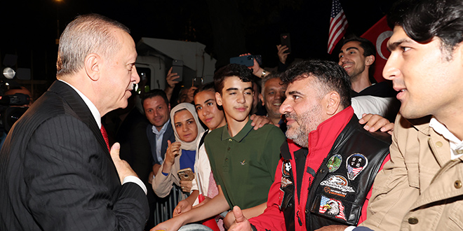 Erdoğan, BM 77. Genel Kuruluna katılmak üzere ABD'ye geldi