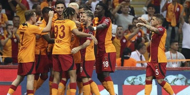 Süper Lig'de yeni lider Galatasaray