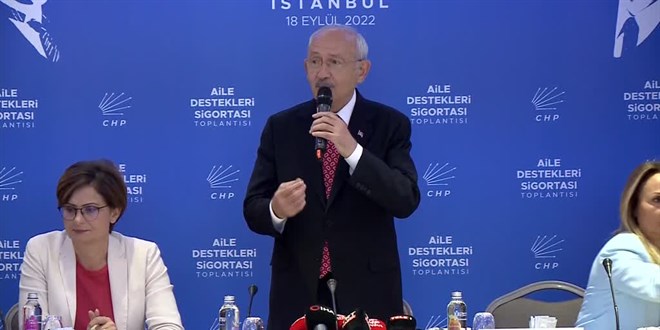 Kılıçdaroğlu, partisinin Aile Destekleri Sigortası modelini anlattı