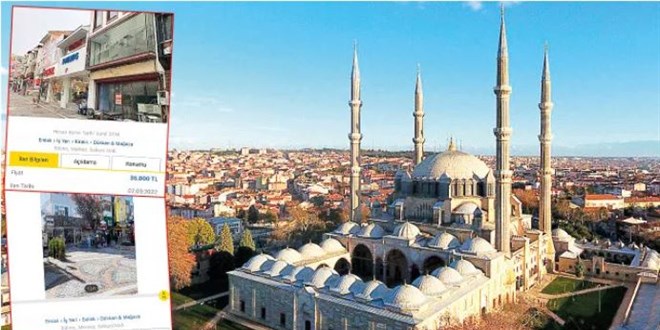 Edirne'nin de taşı toprağı altın oldu! Dükkan fiyatları Kapalıçarşı'ya rakip