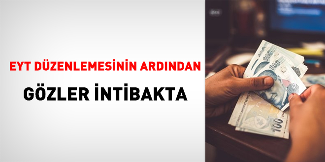 EYT'nin ardından gözler intibakta