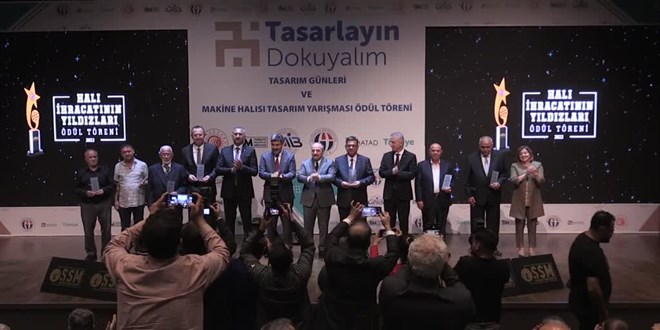 Bakan Varank, Gaziantep'te Halı İhracatının Yıldızları Ödül Töreni'ne katıldı