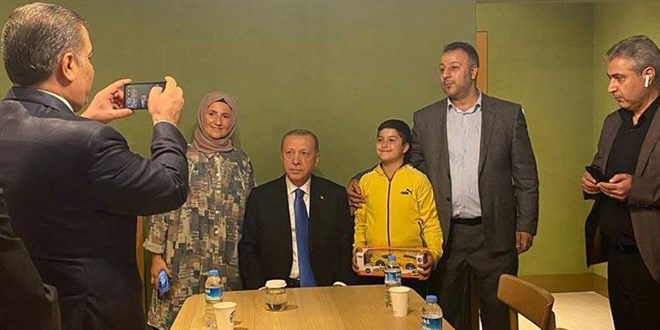 Cumhurbaşkanı Erdoğan, Başakşehir Çam ve Sakura Şehir Hastanesi'ni ziyaret etti