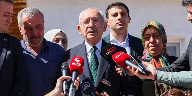 Kılıçdaroğlu'ndan Fethi Şahin'in ailesine ziyaret