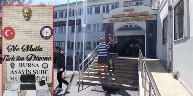 Başkasına ait evleri kiraladı; yakalanmamak için çaldığı araçta kaldı