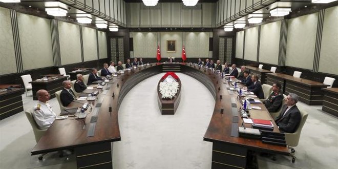 Milli Güvenlik Kurulu toplantısı sona erdi