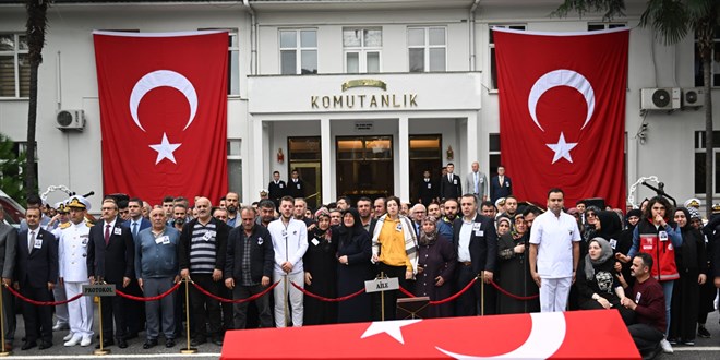 İş kazasında şehit olan asker son yolculuğuna uğurlandı
