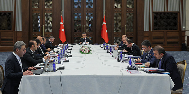 EKK, Cumhurbaşkanı Yardımcısı Oktay başkanlığında toplandı