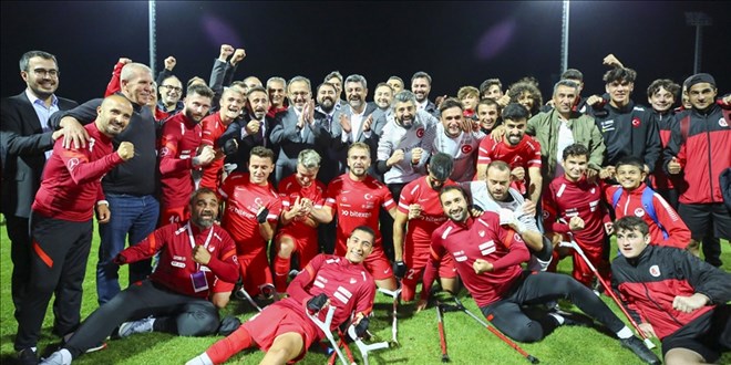 Ampute Futbol Milli Takımı dünya kupasında finale çıktı