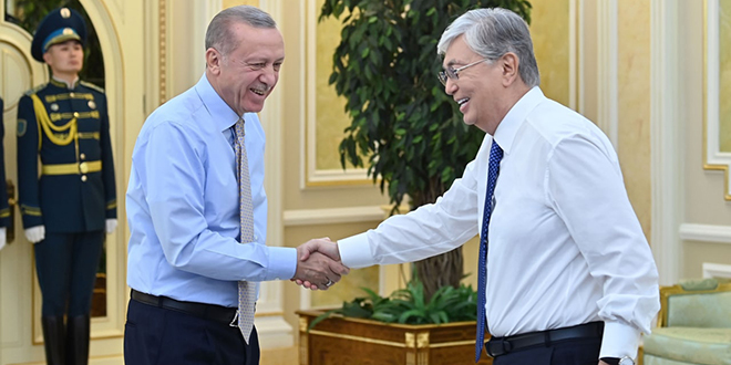 'Kazakistan ile orta koridorun geliştirilmesi için çalışmalara devam edeceğiz