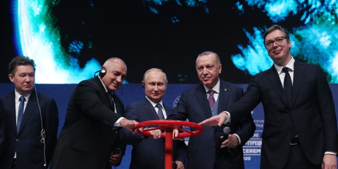Rus gaz Trkiye'den Avrupa'ya gidiyor