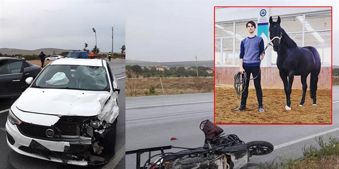 Üniversiteli Barbaros, trafik kazasında hayatını kaybetti
