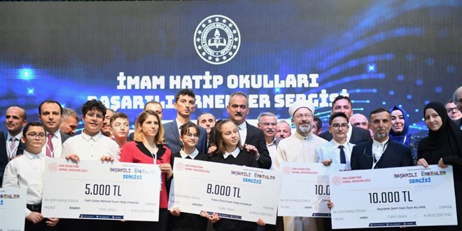 Diyanet leri Bakan Erba: mam hatip nesliyle iftihar ediyoruz